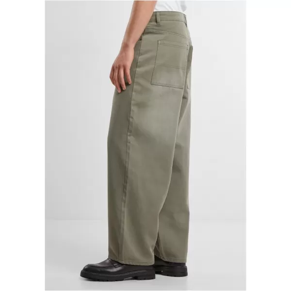  Pánské džíny URBAN CLASSICS TB6746 PALE OLIVE 