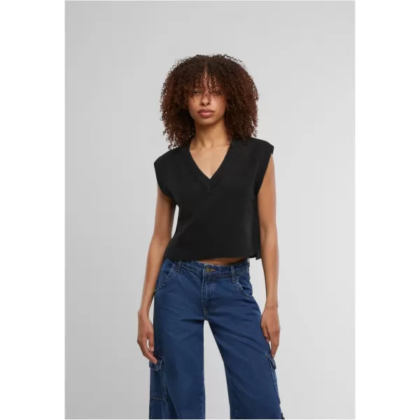  Dámský svetr URBAN CLASSICS TB7460 BLACK 