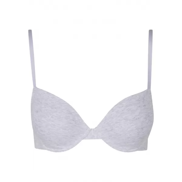  Dámská podprsenka URBAN CLASSICS TB7652A WHITE/HEATHER GREY 