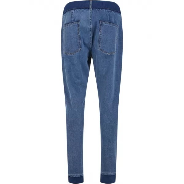  Pánské džíny URBAN CLASSICS TB7567 MID DEEP BLUE WASHED 