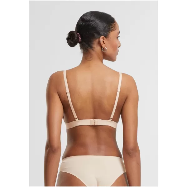  Dámská podprsenka URBAN CLASSICS TB7655A NUDE/NUDE 