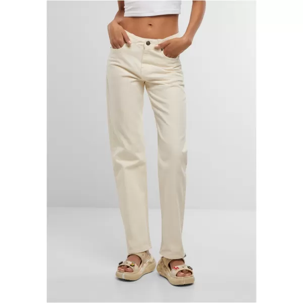  Dámské džíny URBAN CLASSICS TB7193 WHITE SAND 