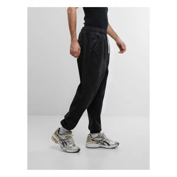  Pánské džíny URBAN CLASSICS TB7296 BLACK WASHED 