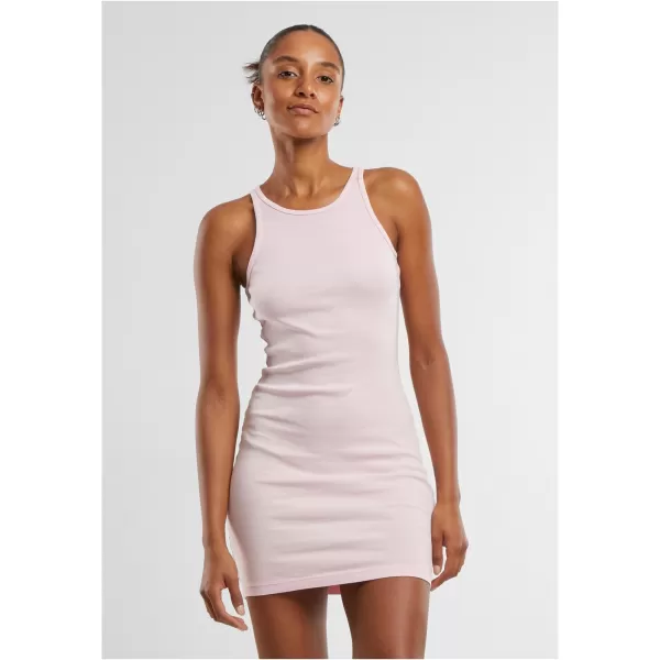  Dámské šaty URBAN CLASSICS TB7475 BLUSHED ROSE 