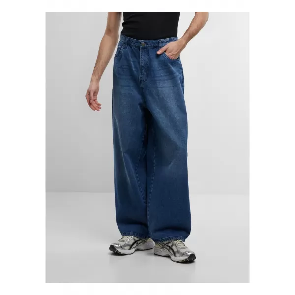  Pánské džíny URBAN CLASSICS TB6746 MIDDEEPBLUE 