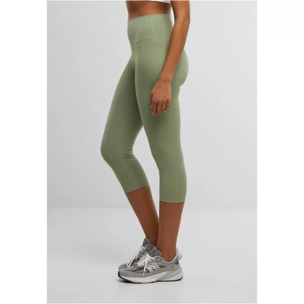  Dámské kalhoty URBAN CLASSICS TB7808 MATCHA GREEN 