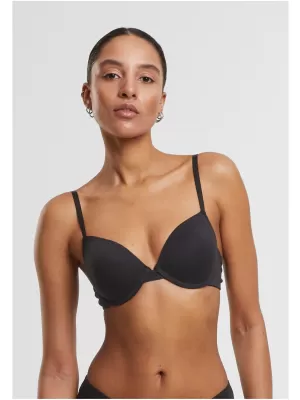 Dámská podprsenka URBAN CLASSICS TB7652A BLACK/WHITE