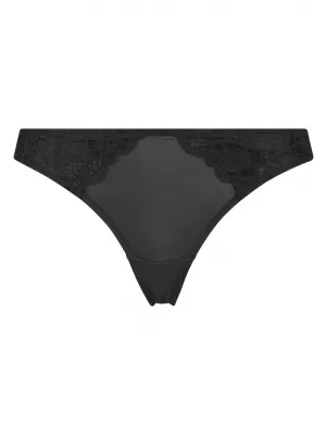 Dámská tanga URBAN CLASSICS TB7850A BLACK/BLACK