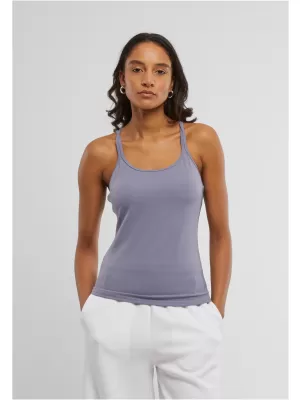 Dámské tílko URBAN CLASSICS TB7806 GREY BLUE