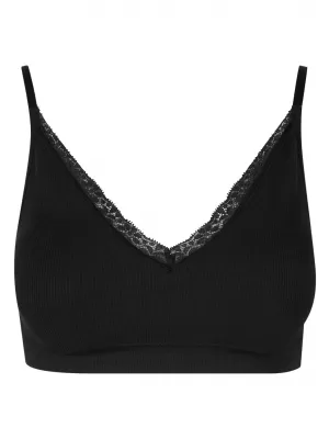 Dámská podprsenka URBAN CLASSICS TB7657A BLACK/BLACK