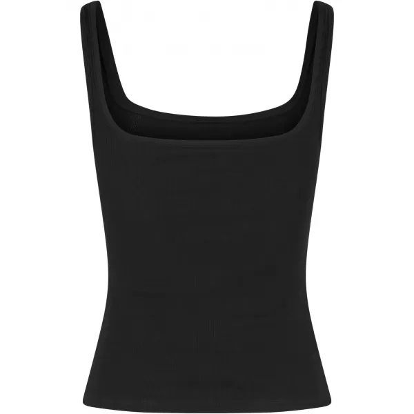  Dámské tílko URBAN CLASSICS TB7513A BLACK/POWDER BLUE 