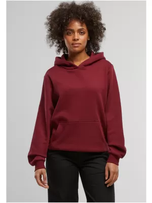 Dámská mikina URBAN CLASSICS TB7435 BURGUNDY