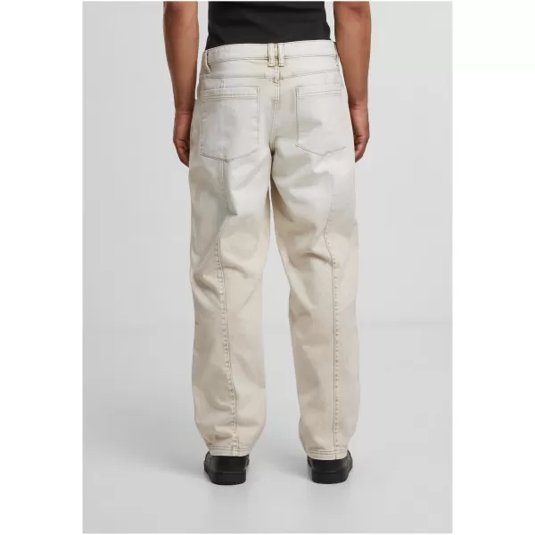 Pánské džíny URBAN CLASSICS TB7605 WHITE DIRTY WASHED 