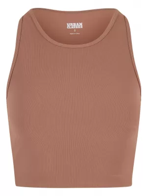 Dámské triko URBAN CLASSICS TB7802 LIGHT BROWN