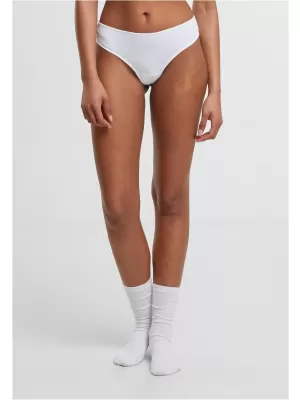 Dámské kalhotky URBAN CLASSICS TB7849B BLACK/WHITE/BLACK