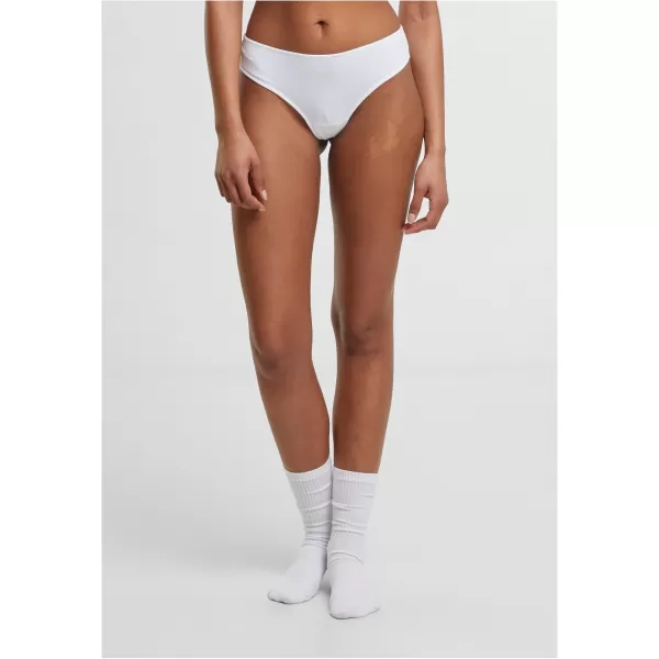  Dámské kalhotky URBAN CLASSICS TB7849B BLACK/WHITE/BLACK 