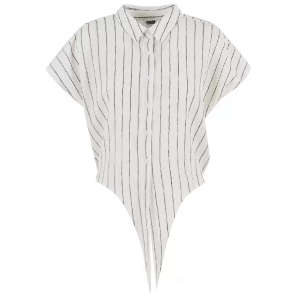  Dámská blůza URBAN CLASSICS TB7474 OFF WHITE/BLACK 