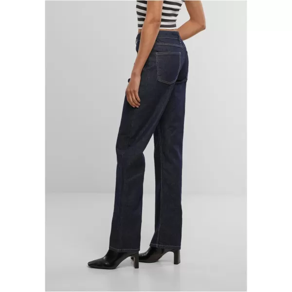  Dámské džíny URBAN CLASSICS TB7193 RINSE WASHED 