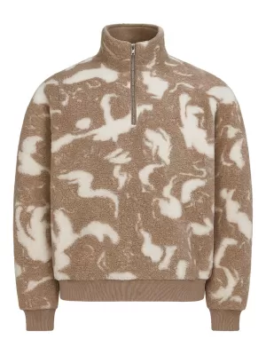 Pánská mikina URBAN CLASSICS TB8024 SAND SWIRL