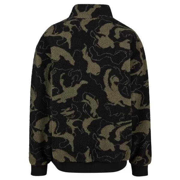  Pánská mikina URBAN CLASSICS TB8024 OLIVE WIRL 