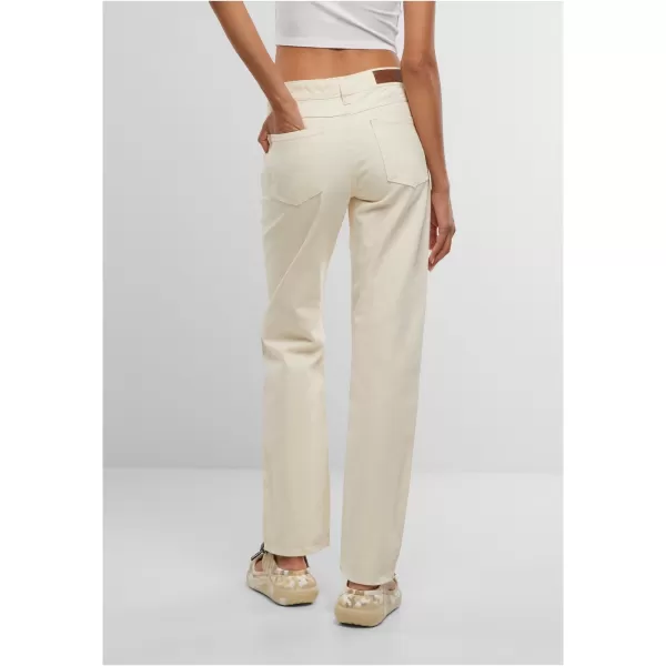  Dámské džíny URBAN CLASSICS TB7193 WHITE SAND 