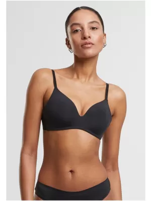 Dámská podprsenka URBAN CLASSICS TB7654A BLACK/BLACK