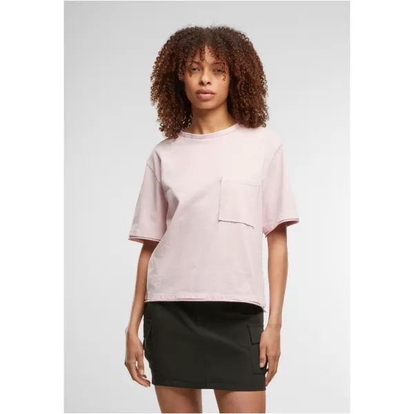  Dámské triko URBAN CLASSICS TB7465 BLUSHED ROSE 