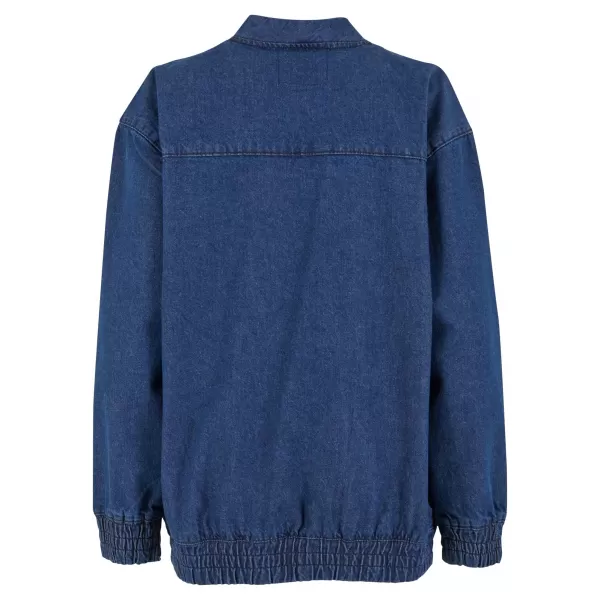  Dámská bunda URBAN CLASSICS TB7131 MID DEEP BLUE WASHED 