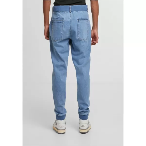  Pánské džíny URBAN CLASSICS TB7567 NEW LIGHT BLUE WASHED 