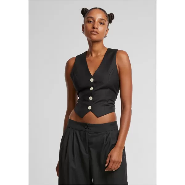  Dámská vesta URBAN CLASSICS TB7195 BLACK 