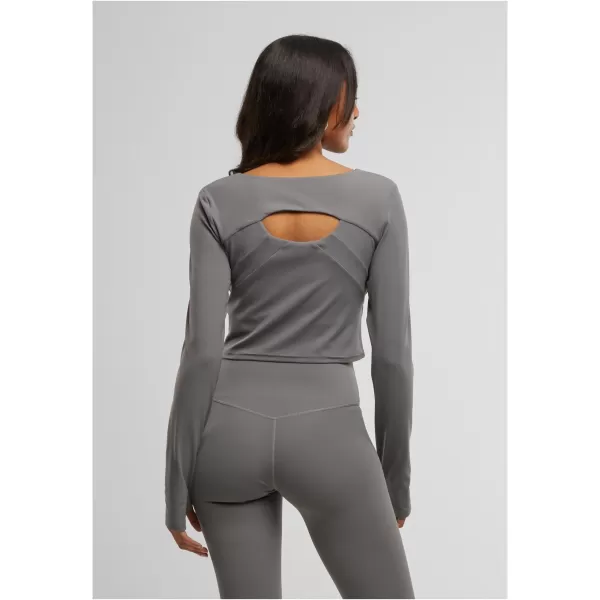  Dámské triko URBAN CLASSICS TB7807 SENIOR GREY 