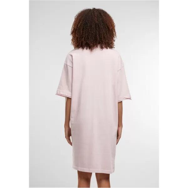  Dámské šaty URBAN CLASSICS TB7493 BLUSHED ROSE 