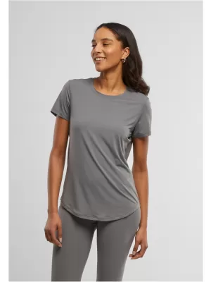 Dámské triko URBAN CLASSICS TB7812 SENIOR GREY