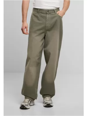 Pánské džíny URBAN CLASSICS TB4461 PALE OLIVE