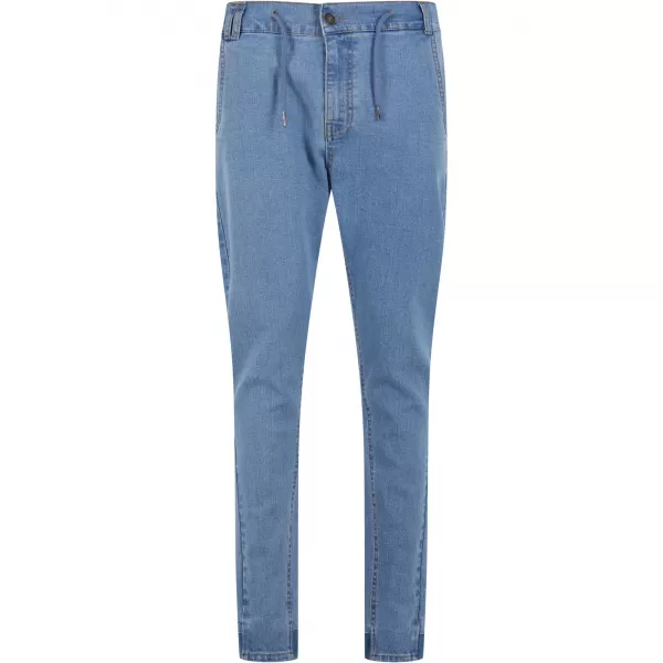  Pánské džíny URBAN CLASSICS TB7567 NEW LIGHT BLUE WASHED 