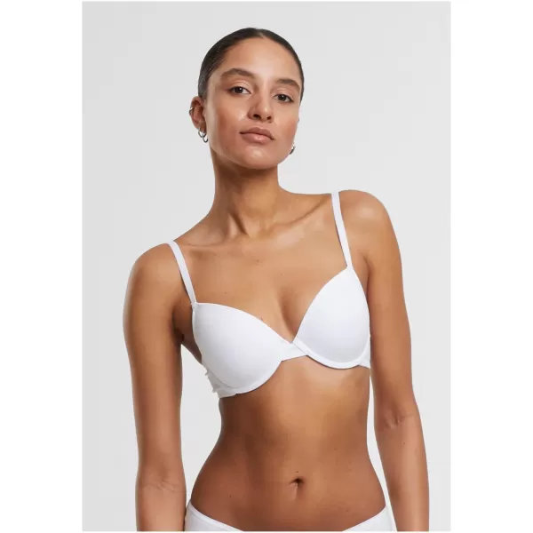  Dámská podprsenka URBAN CLASSICS TB7652A WHITE/WHITE 