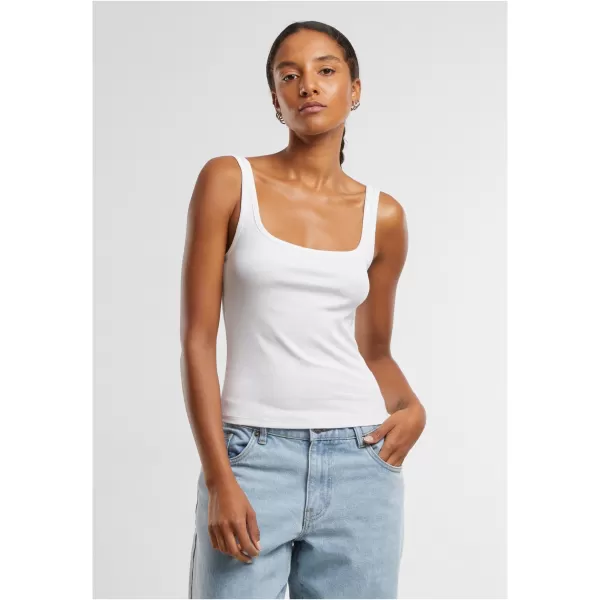  Dámské tílko URBAN CLASSICS TB7513A WHITE/SOFT SALVIA 