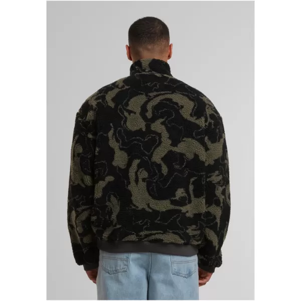  Pánská mikina URBAN CLASSICS TB8024 OLIVE WIRL 