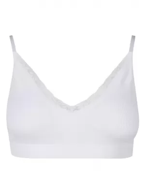 Dámská podprsenka URBAN CLASSICS TB7657A WHITE/WHITE