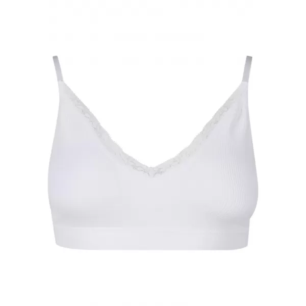  Dámská podprsenka URBAN CLASSICS TB7657A WHITE/WHITE 