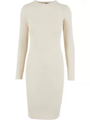 Dámské šaty URBAN CLASSICS TB1340 WHITE SAND
