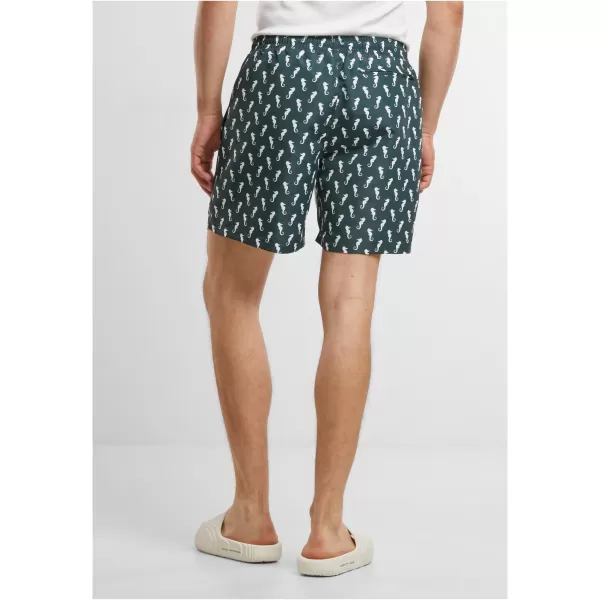  Pánské koupací šortky URBAN CLASSICS TB2679 DARK GREY 