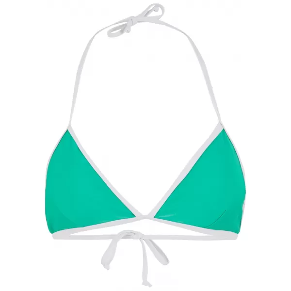  Dámské plavky URBAN CLASSICS TB7483 FROG GREEN/WHITE 