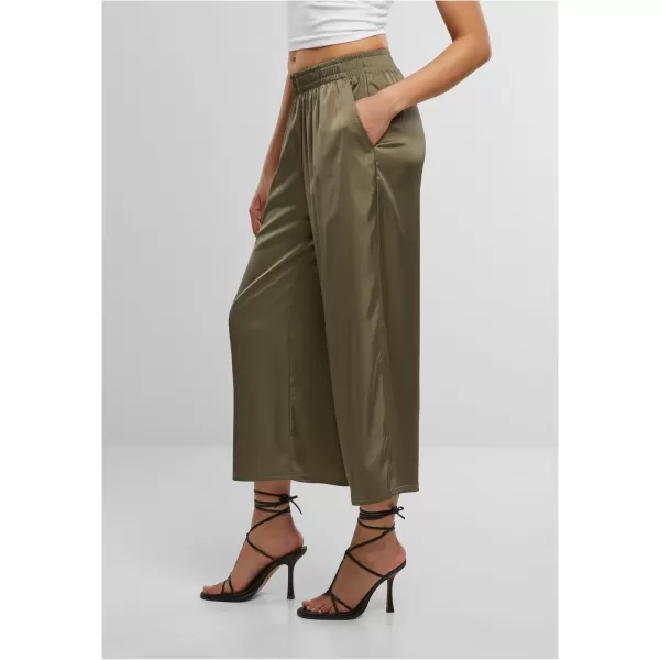  Dámské kalhoty URBAN CLASSICS TB7488 PALE OLIVE 