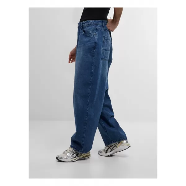  Pánské džíny URBAN CLASSICS TB6746 MIDDEEPBLUE 