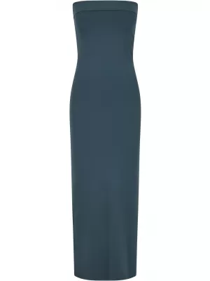 Dámské šaty URBAN CLASSICS TB7468 BOTTLE GREEN