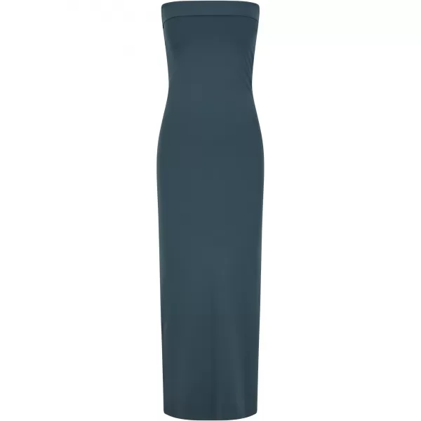  Dámské šaty URBAN CLASSICS TB7468 BOTTLE GREEN 