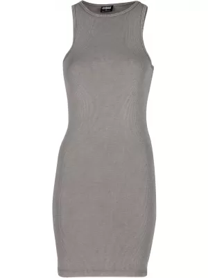 Dámské šaty URBAN CLASSICS TB7475 STEEL GREY