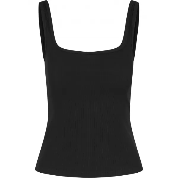  Dámské tílko URBAN CLASSICS TB7513A BLACK/POWDER BLUE 