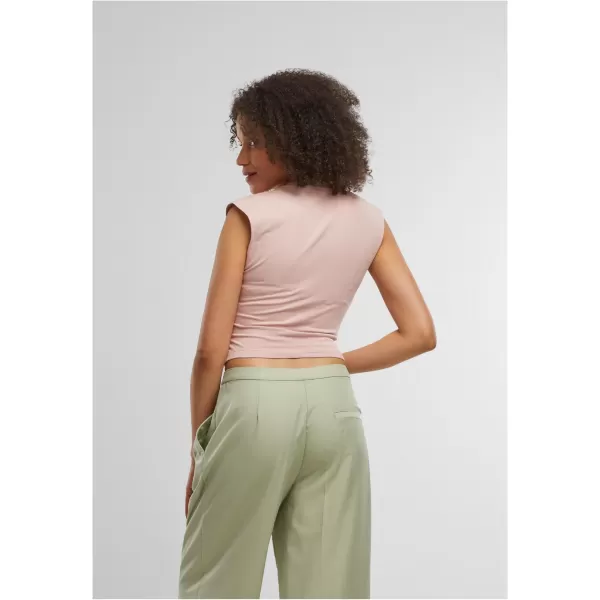  Dámské triko URBAN CLASSICS TB7450 POWDER ROSE 